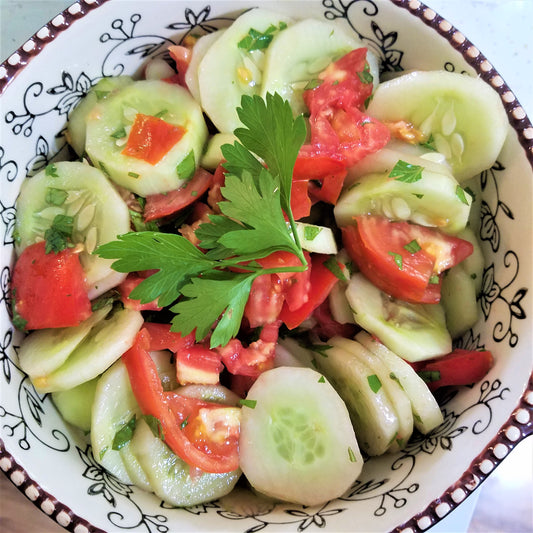 Cucumber Tomato Salad