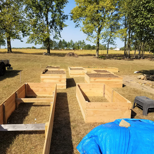 Raised Garden Beds-Ongoing Project Part 1