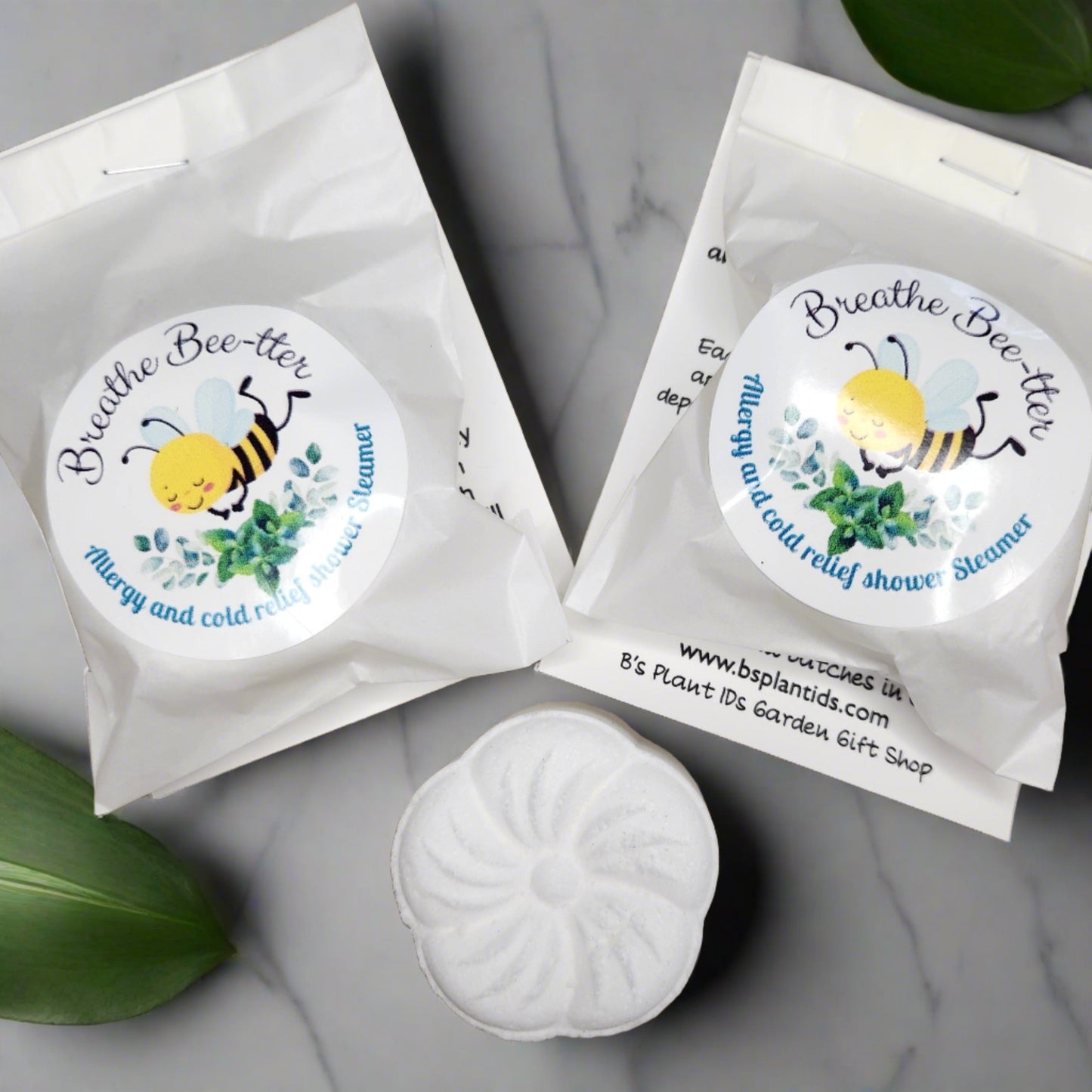 Shower Steamers- 6 Pack of Organic Essential Oil Steamers