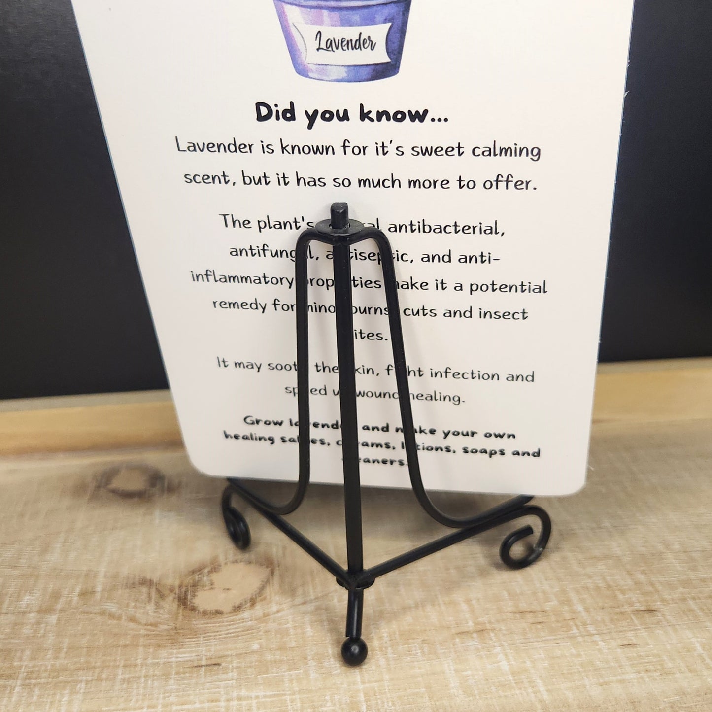 12 Month Herb Desk Calendar