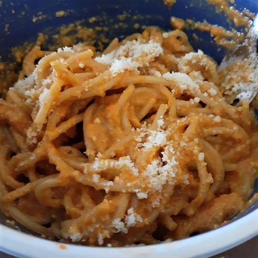 Creamy Roasted Tomato & Red Pepper Pasta Sauce