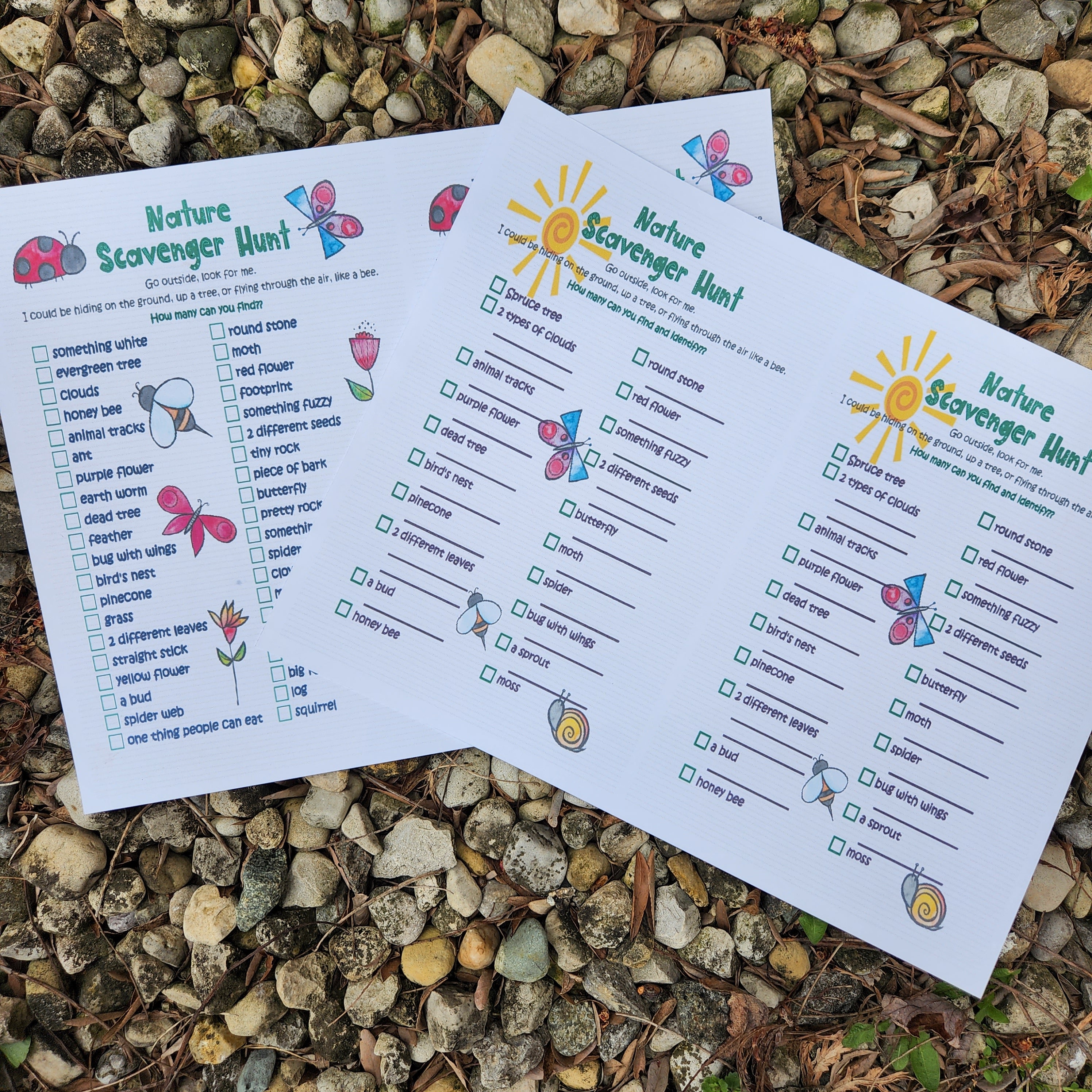 Nature Scavenger Hunt | Digital Download – B's Plant IDs