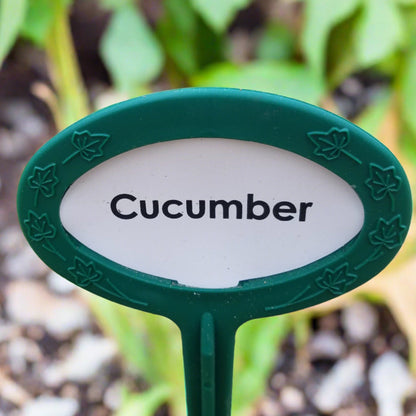 Preprinted garden marker veggie collection 20 pack. long lasting Made in USA. Cucumber